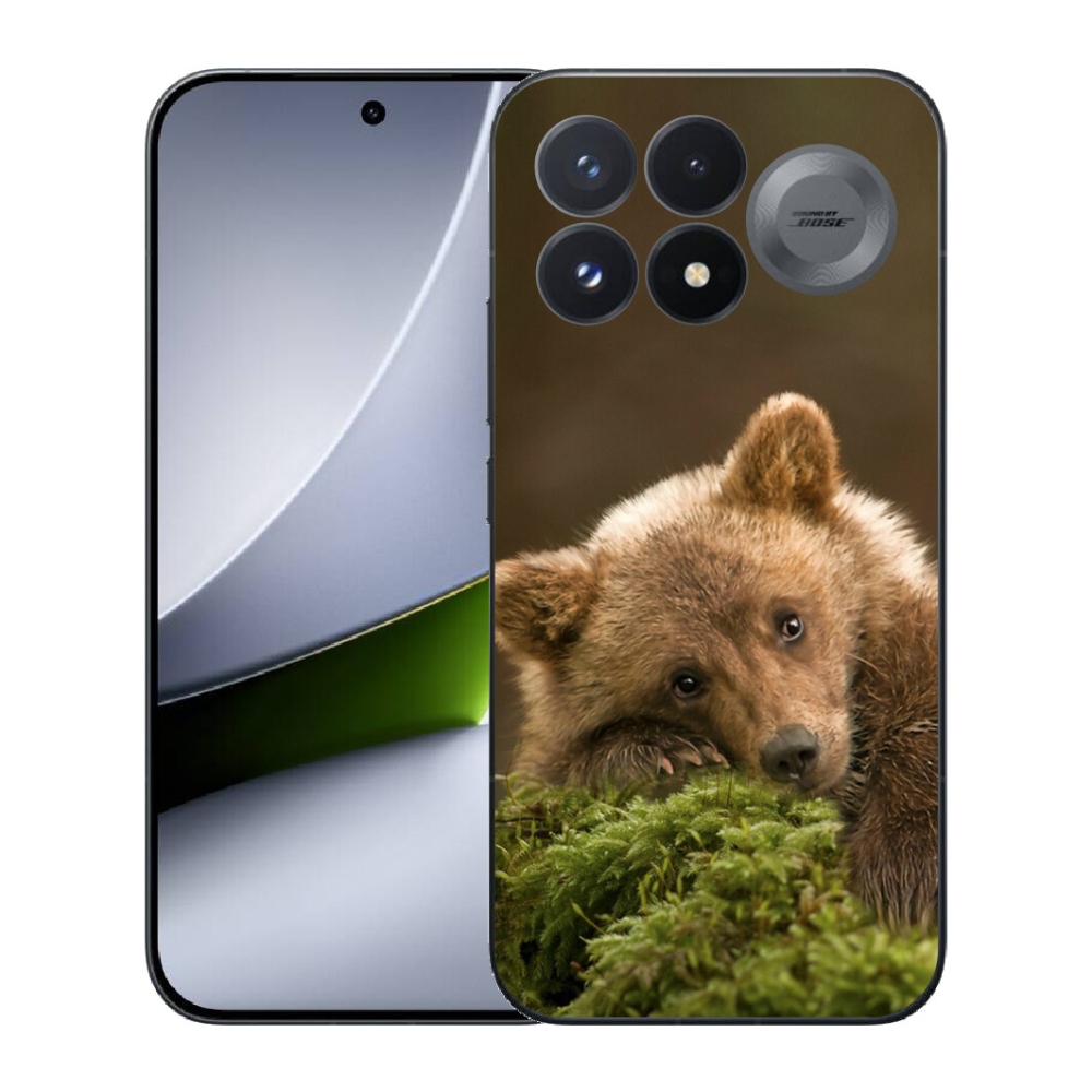 Gélový kryt mmCase na Xiaomi Poco F9 Pro 5G - medveď