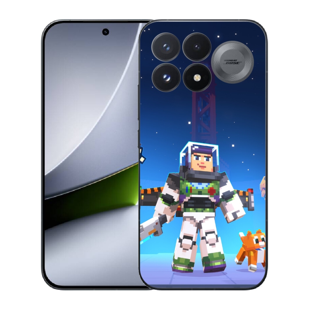 Gélový kryt mmCase na Xiaomi Poco F9 Pro 5G - minecraft 2