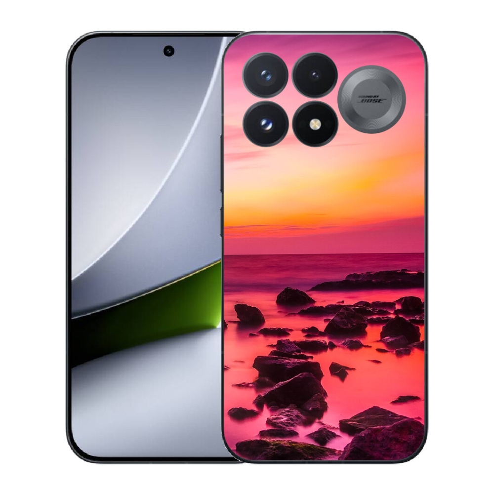 Gélový kryt mmCase na Xiaomi Poco F9 Pro 5G - more a žiara