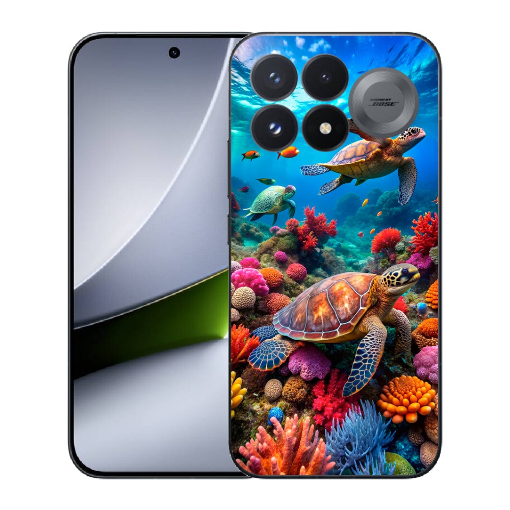 Gélový kryt mmCase na Xiaomi Poco F9 Pro 5G - morský svet 2