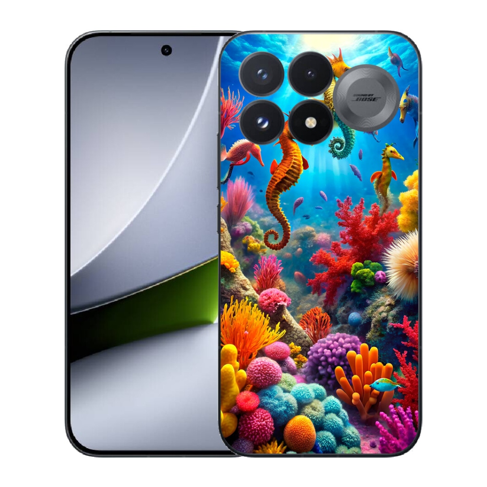 Gélový kryt mmCase na Xiaomi Poco F9 Pro 5G - morský svet 3
