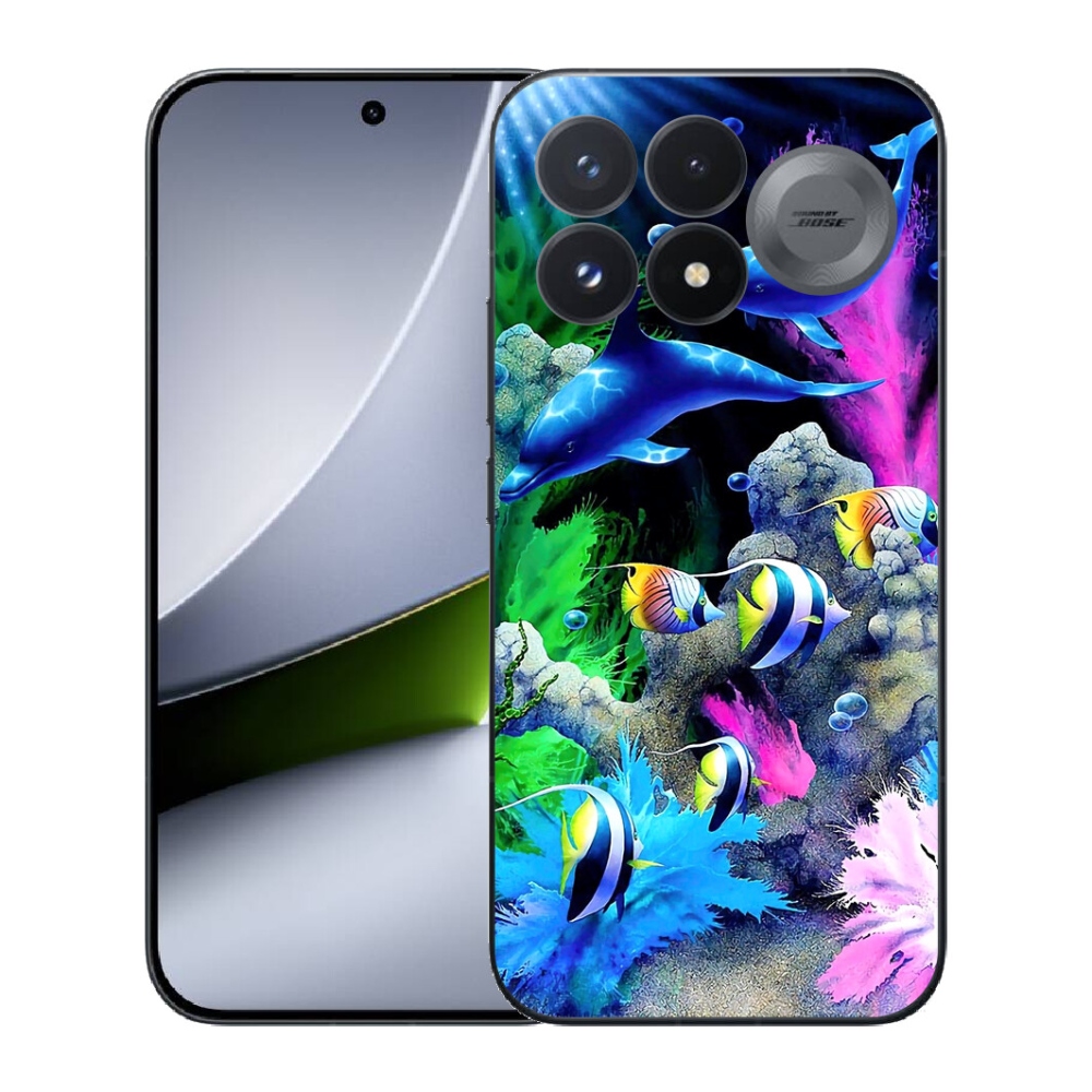 Gélový kryt mmCase na Xiaomi Poco F9 Pro 5G - morský svet