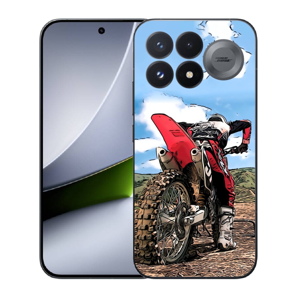 Gélový kryt mmCase na Xiaomi Poco F9 Pro 5G - moto