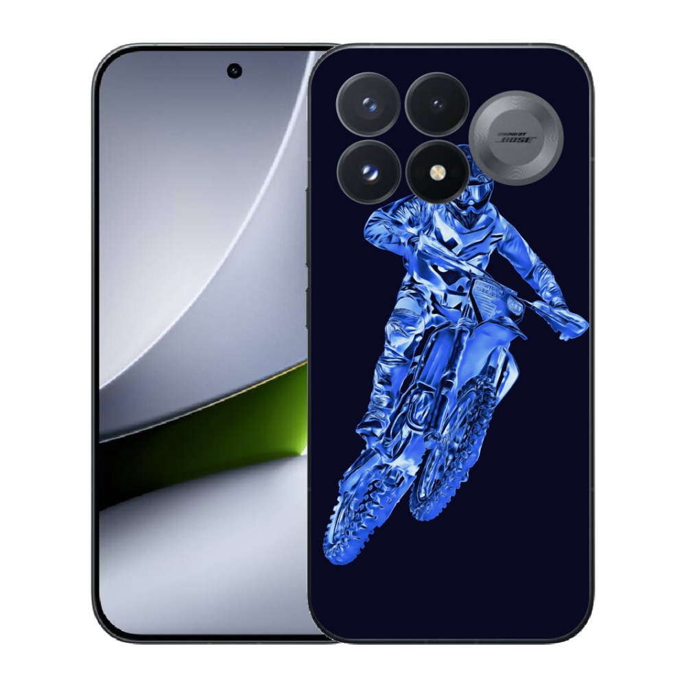 Gélový kryt mmCase na Xiaomi Poco F9 Pro 5G - motocross 1