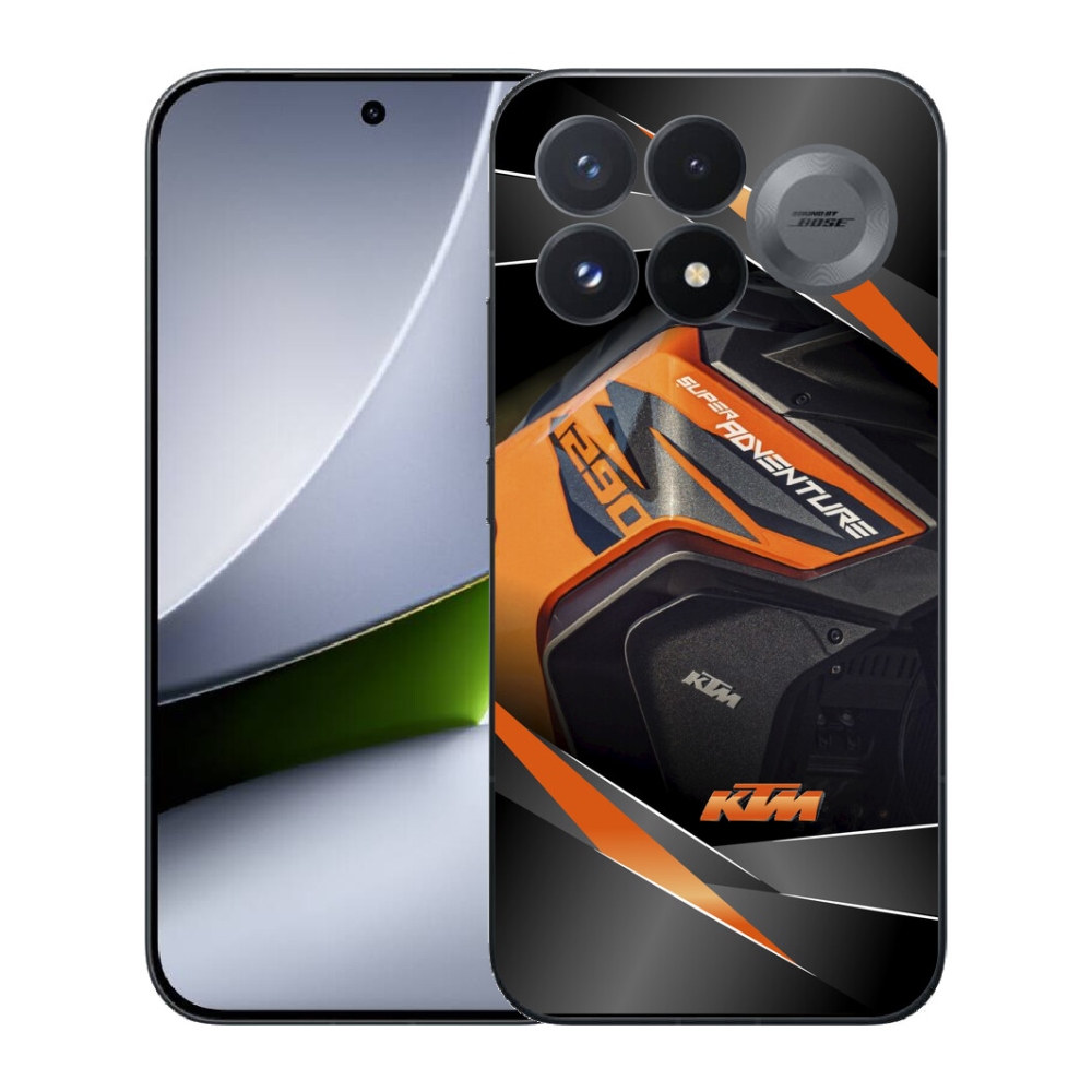 Gélový kryt mmCase na Xiaomi Poco F9 Pro 5G - motorka ktm