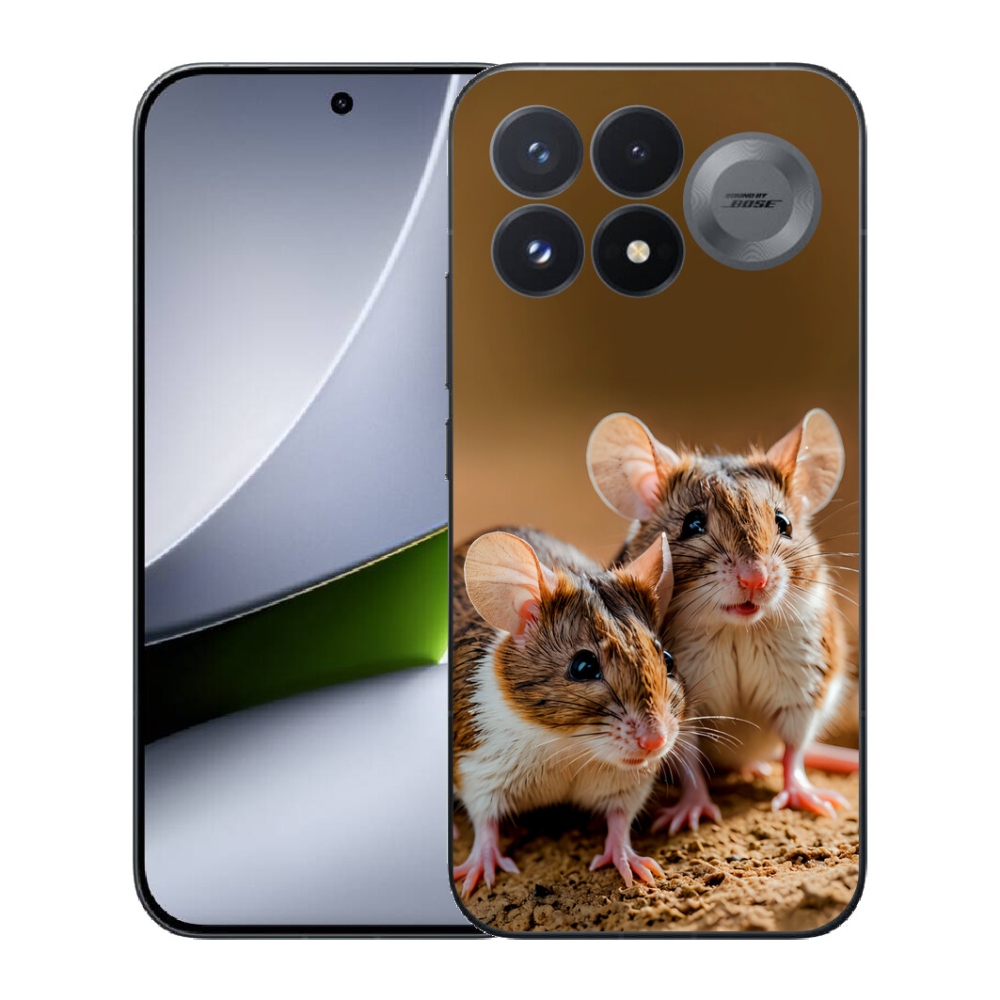 Gélový kryt mmCase na Xiaomi Poco F9 Pro 5G - myší duo