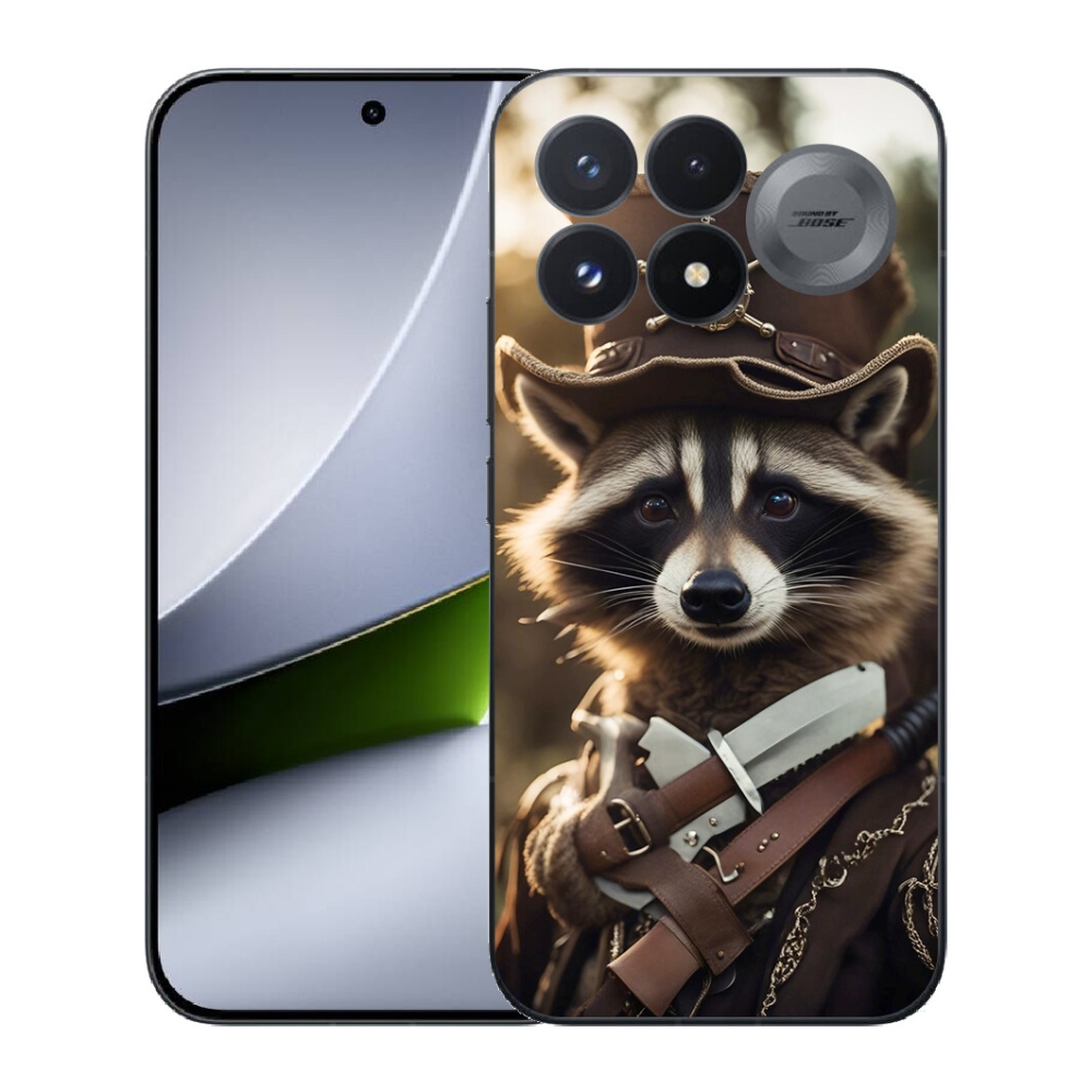 Gélový kryt mmCase na Xiaomi Poco F9 Pro 5G - mýval v uniforme