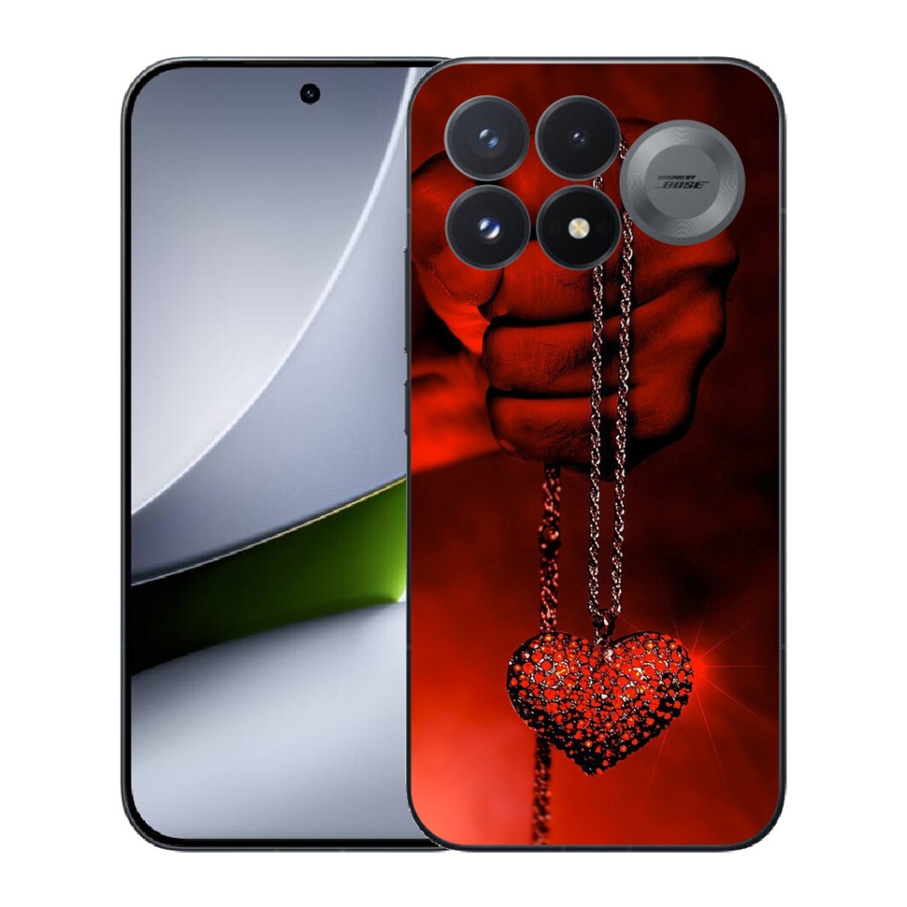 Gélový kryt mmCase na Xiaomi Poco F9 Pro 5G - náhrdelník