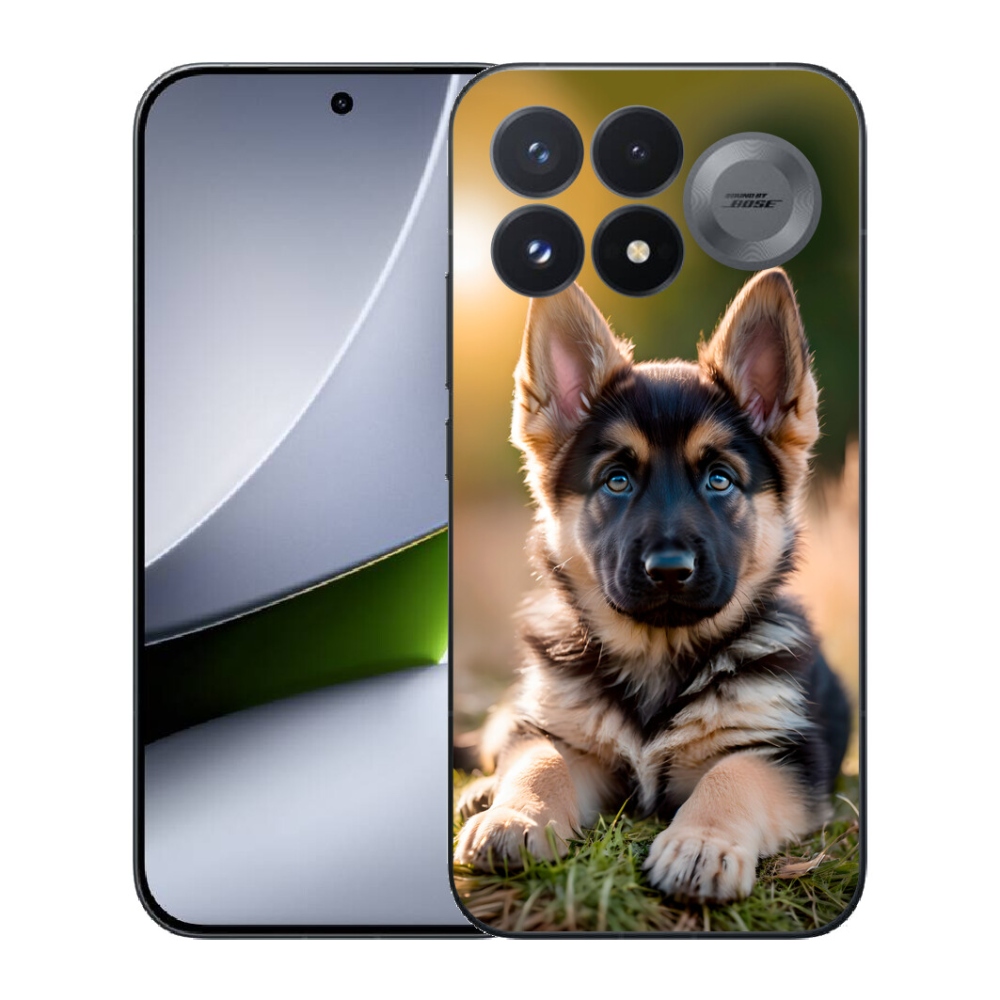 Gélový kryt mmCase na Xiaomi Poco F9 Pro 5G - nemecký ovčiak v prírode