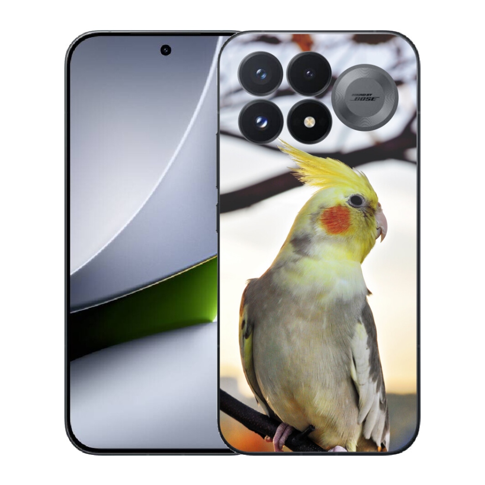 Gélový kryt mmCase na Xiaomi Poco F9 Pro 5G - papagáj korela