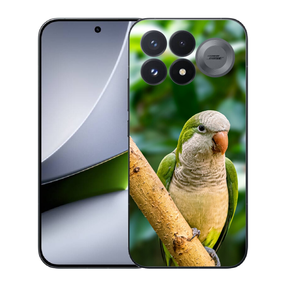 Gélový kryt mmCase na Xiaomi Poco F9 Pro 5G - papagáj mníšok