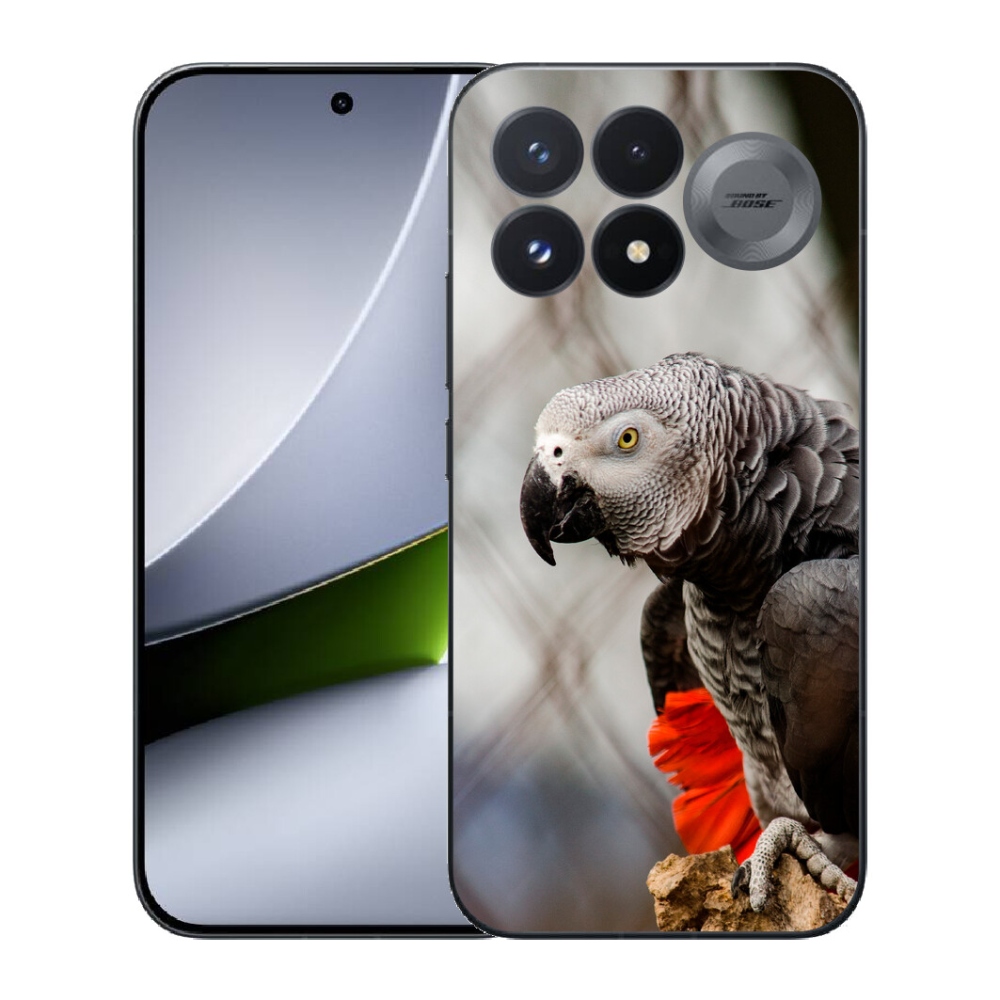 Gélový kryt mmCase na Xiaomi Poco F9 Pro 5G - papagáj žako 3