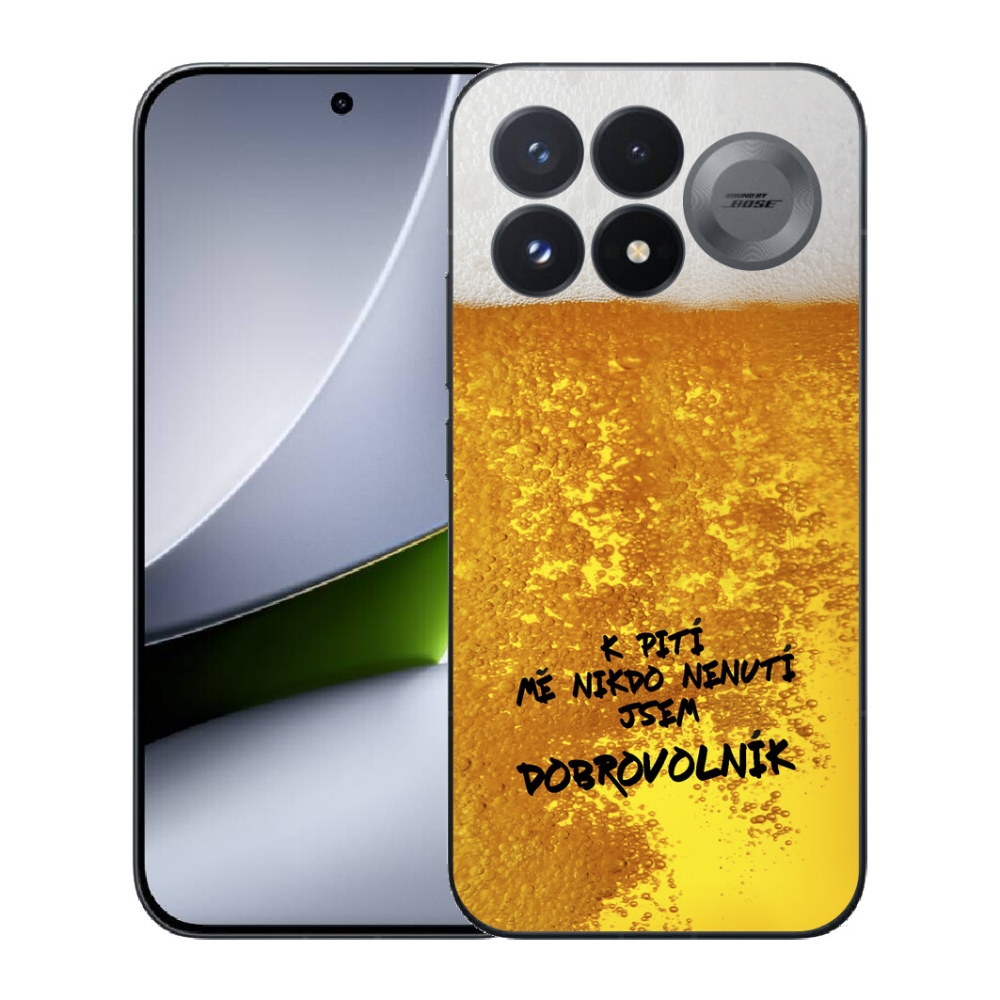 Gélový kryt mmCase na Xiaomi Poco F9 Pro 5G - pivný motív 4