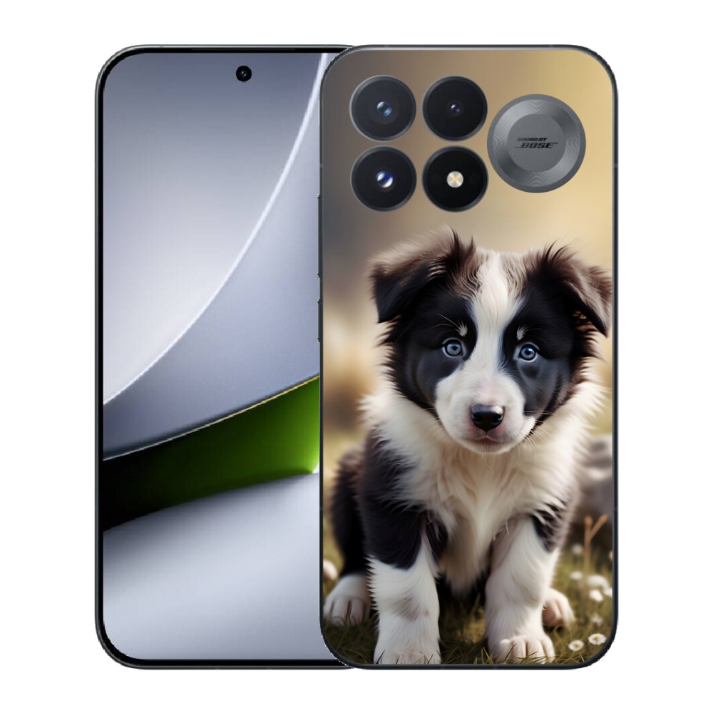 Gélový kryt mmCase na Xiaomi Poco F9 Pro 5G - roztomilá border kólia