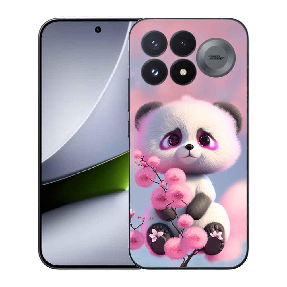 Gélový kryt mmCase na Xiaomi Poco F9 Pro 5G - roztomilá panda 1