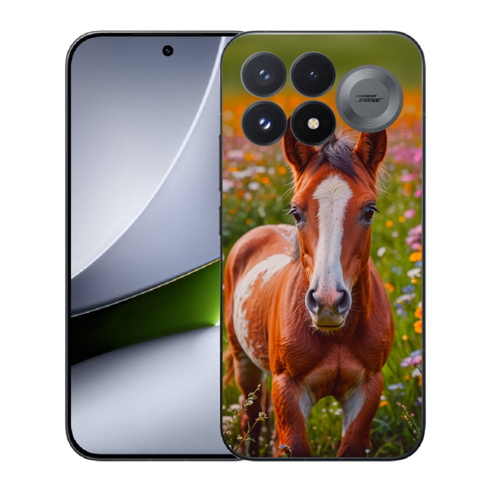 Gélový kryt mmCase na Xiaomi Poco F9 Pro 5G - roztomilé žriebä
