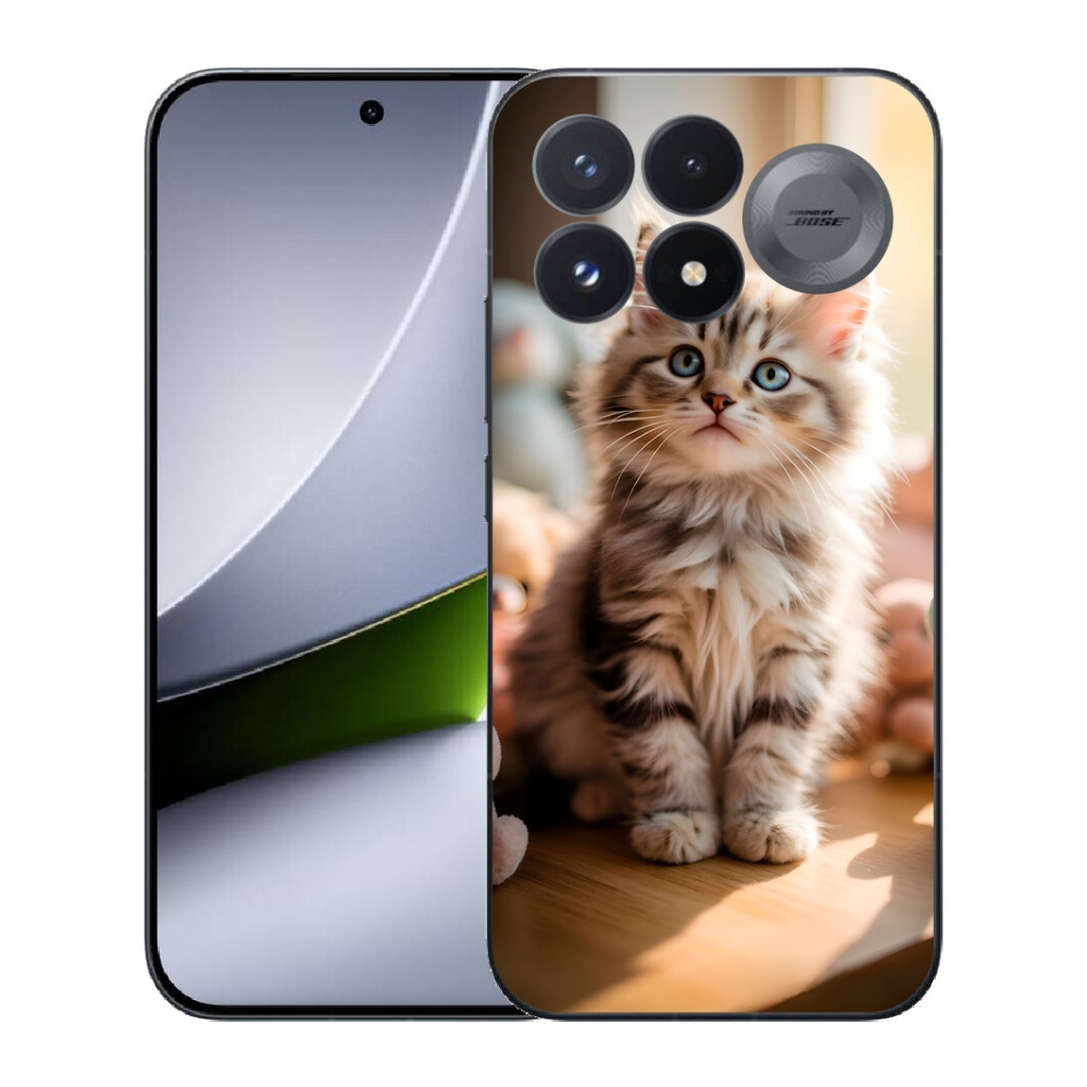 Gélový kryt mmCase na Xiaomi Poco F9 Pro 5G - roztomilé mačiatko 10