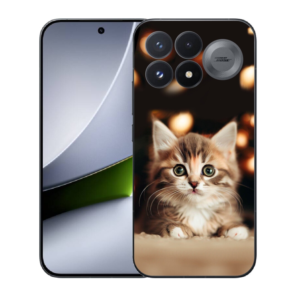 Gélový kryt mmCase na Xiaomi Poco F9 Pro 5G - roztomilé mačiatko 2