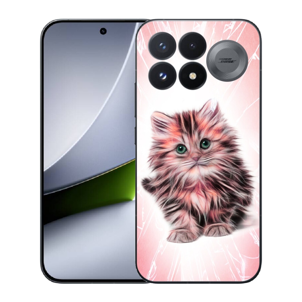 Gélový kryt mmCase na Xiaomi Poco F9 Pro 5G - roztomilé mačiatko