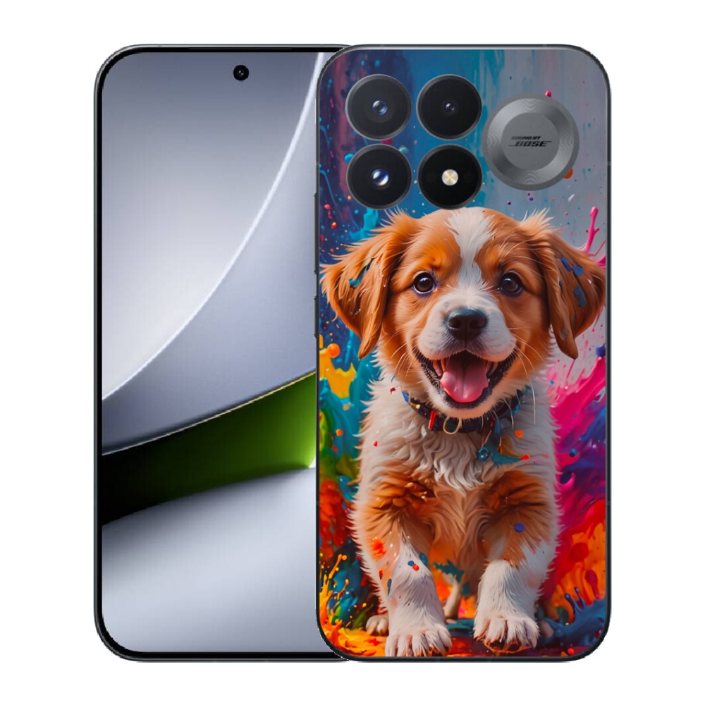 Gélový kryt mmCase na Xiaomi Poco F9 Pro 5G - roztomilé šteňa 3