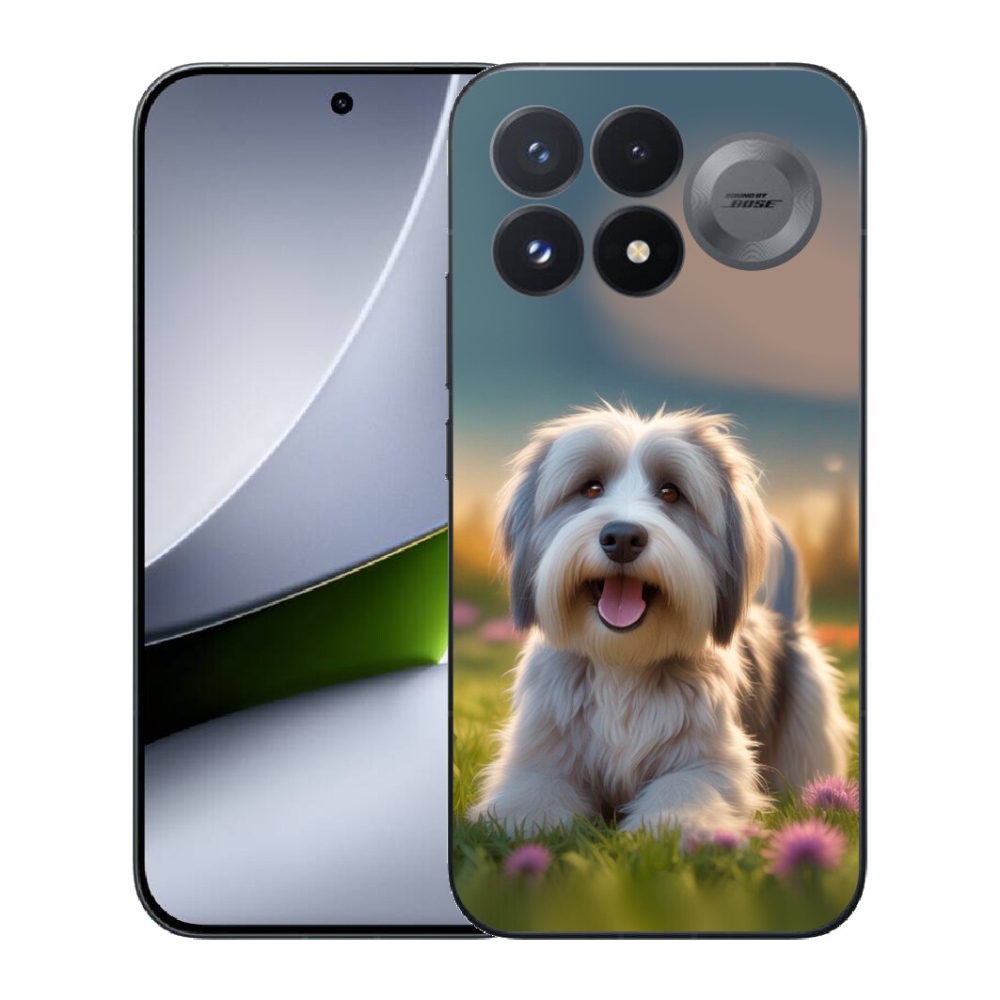 Gélový kryt mmCase na Xiaomi Poco F9 Pro 5G - roztomilý havanský psík