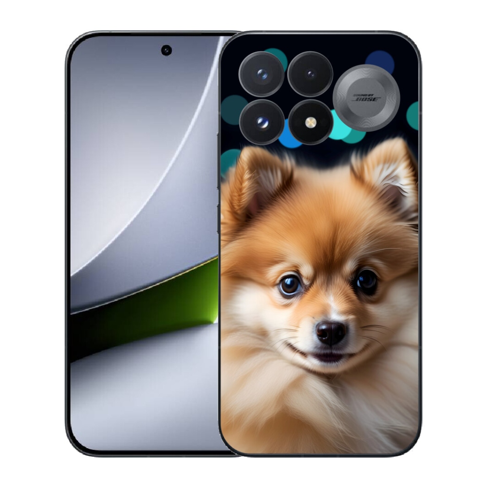 Gélový kryt mmCase na Xiaomi Poco F9 Pro 5G - roztomilý pomeranian