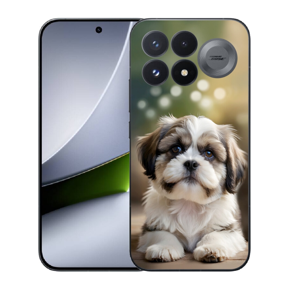 Gélový kryt mmCase na Xiaomi Poco F9 Pro 5G - roztomilý shih-tzu