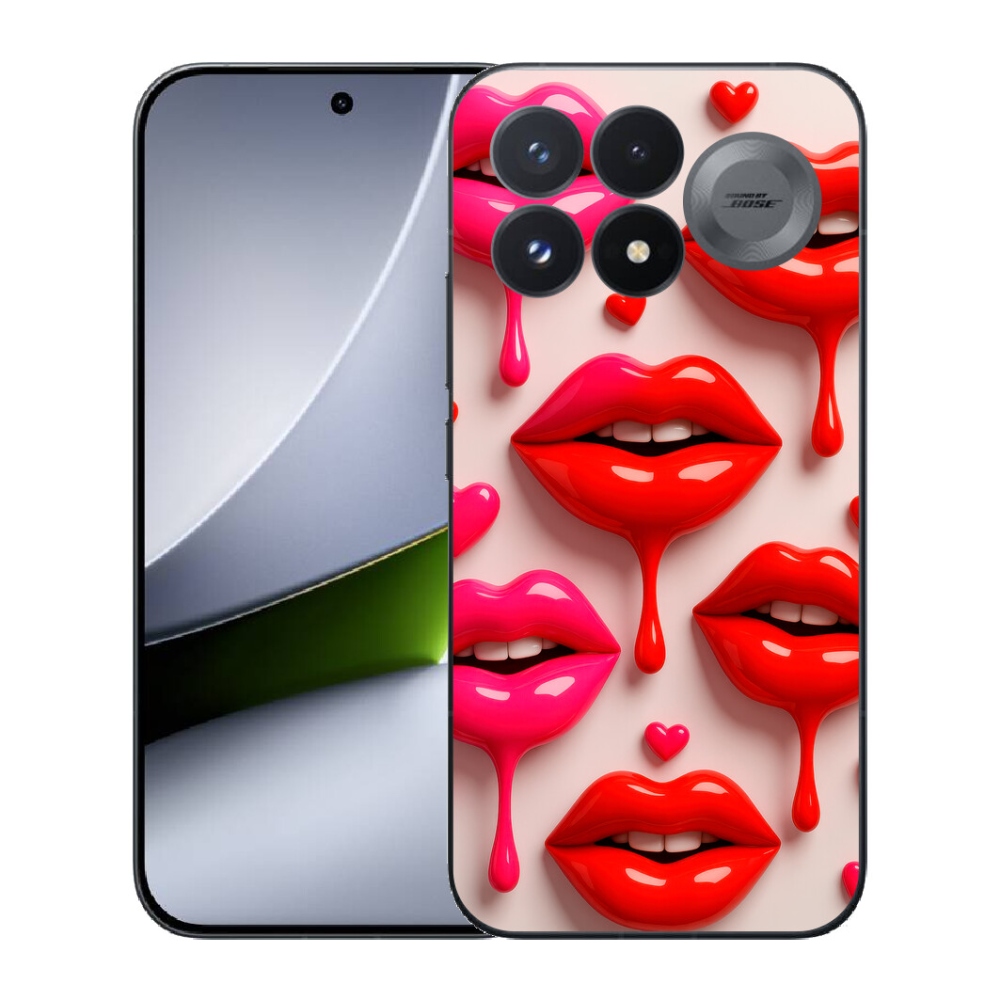 Gélový kryt mmCase na Xiaomi Poco F9 Pro 5G - pery 2