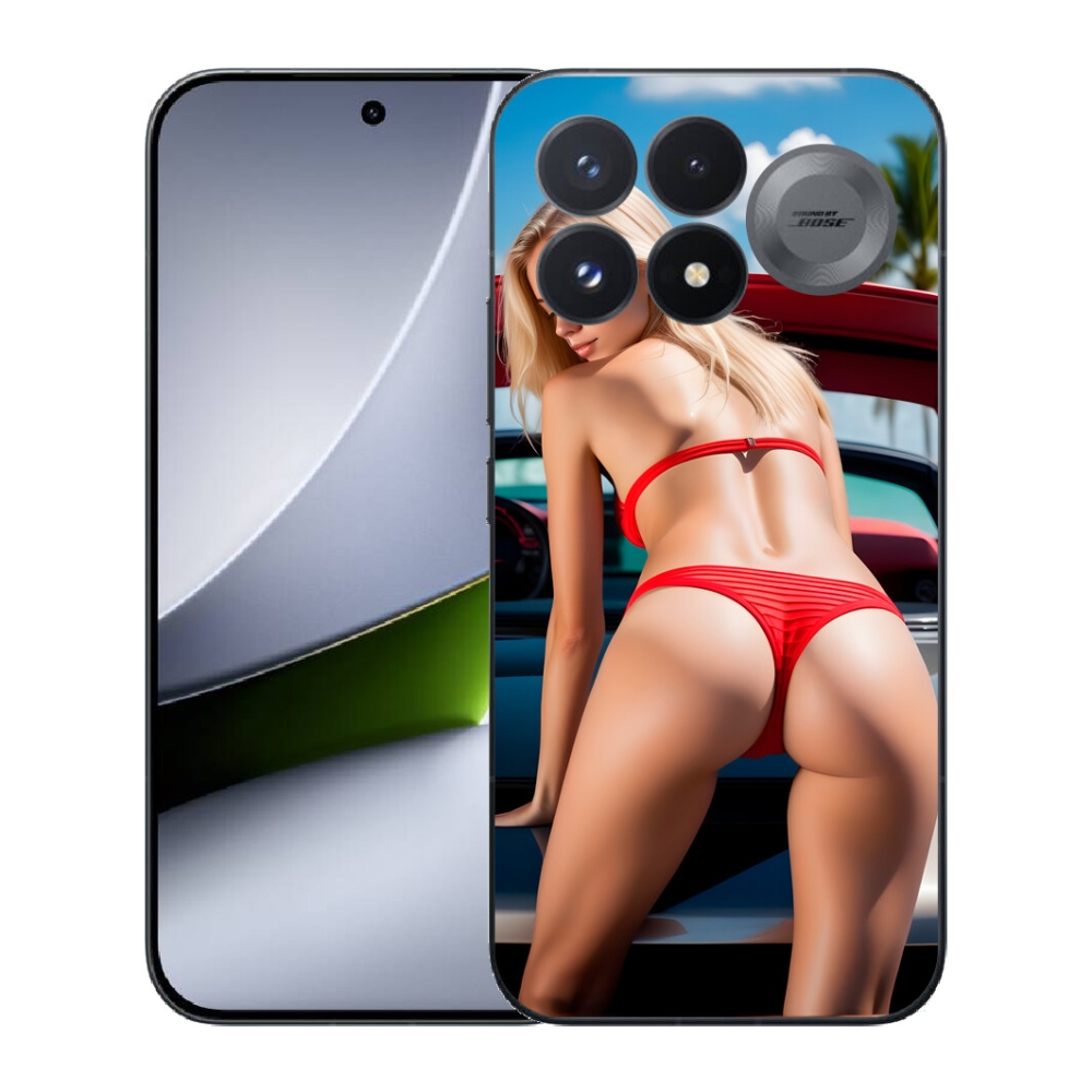 Gélový kryt mmCase na Xiaomi Poco F9 Pro 5G - sexy žena 2
