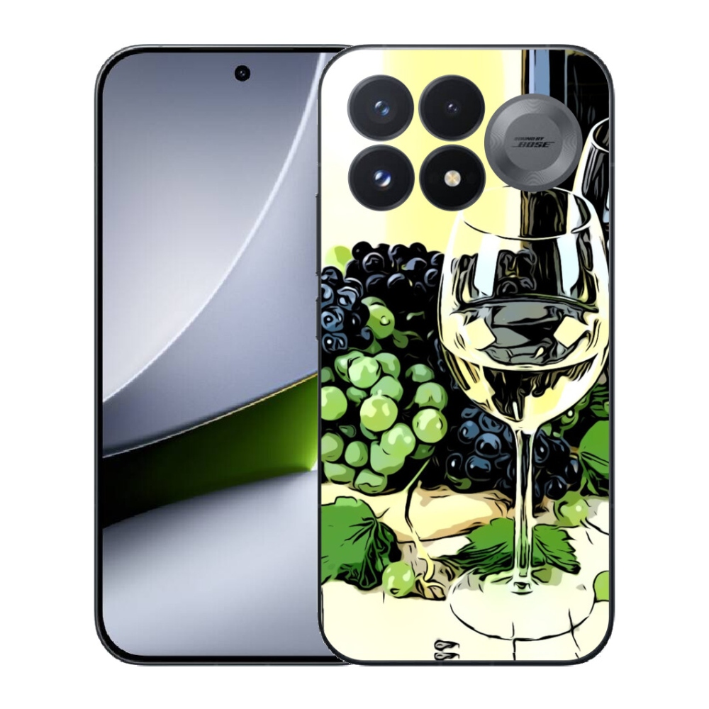 Gélový kryt mmCase na Xiaomi Poco F9 Pro 5G - pohár vína