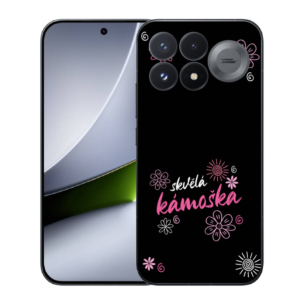 Gélový kryt mmCase na Xiaomi Poco F9 Pro 5G - skvelá kamoška čierne pozadie