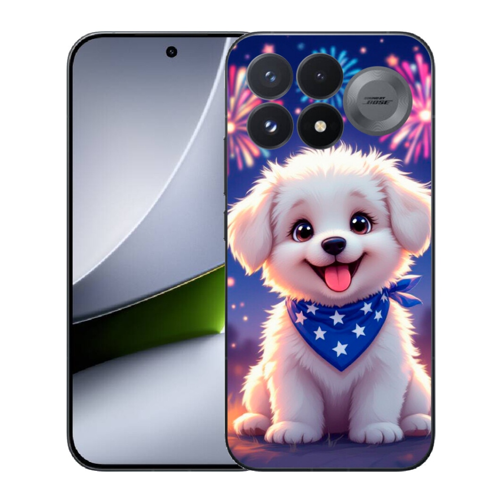Gélový kryt mmCase na Xiaomi Poco F9 Pro 5G - slávnostné šteňa