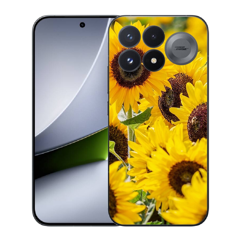 Gélový kryt mmCase na Xiaomi Poco F9 Pro 5G - slnečnica