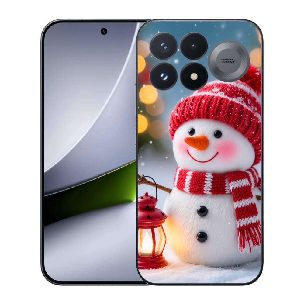 Gélový kryt mmCase na Xiaomi Poco F9 Pro 5G - snehuliak 2