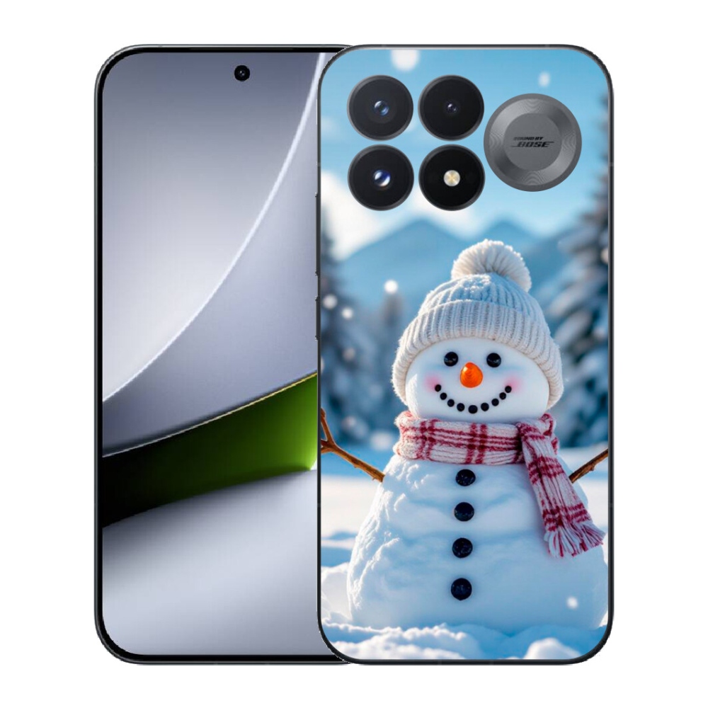 Gélový kryt mmCase na Xiaomi Poco F9 Pro 5G - snehuliak 3