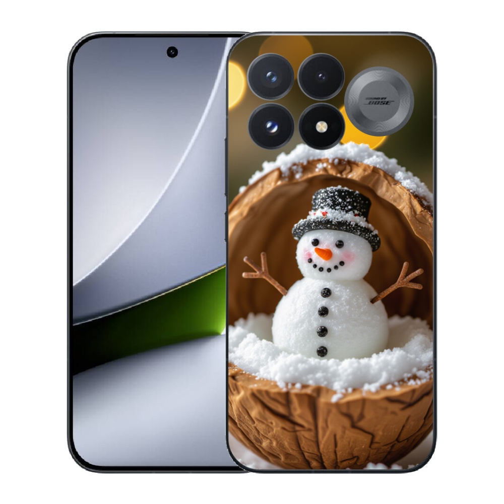 Gélový kryt mmCase na Xiaomi Poco F9 Pro 5G - snehuliak 4