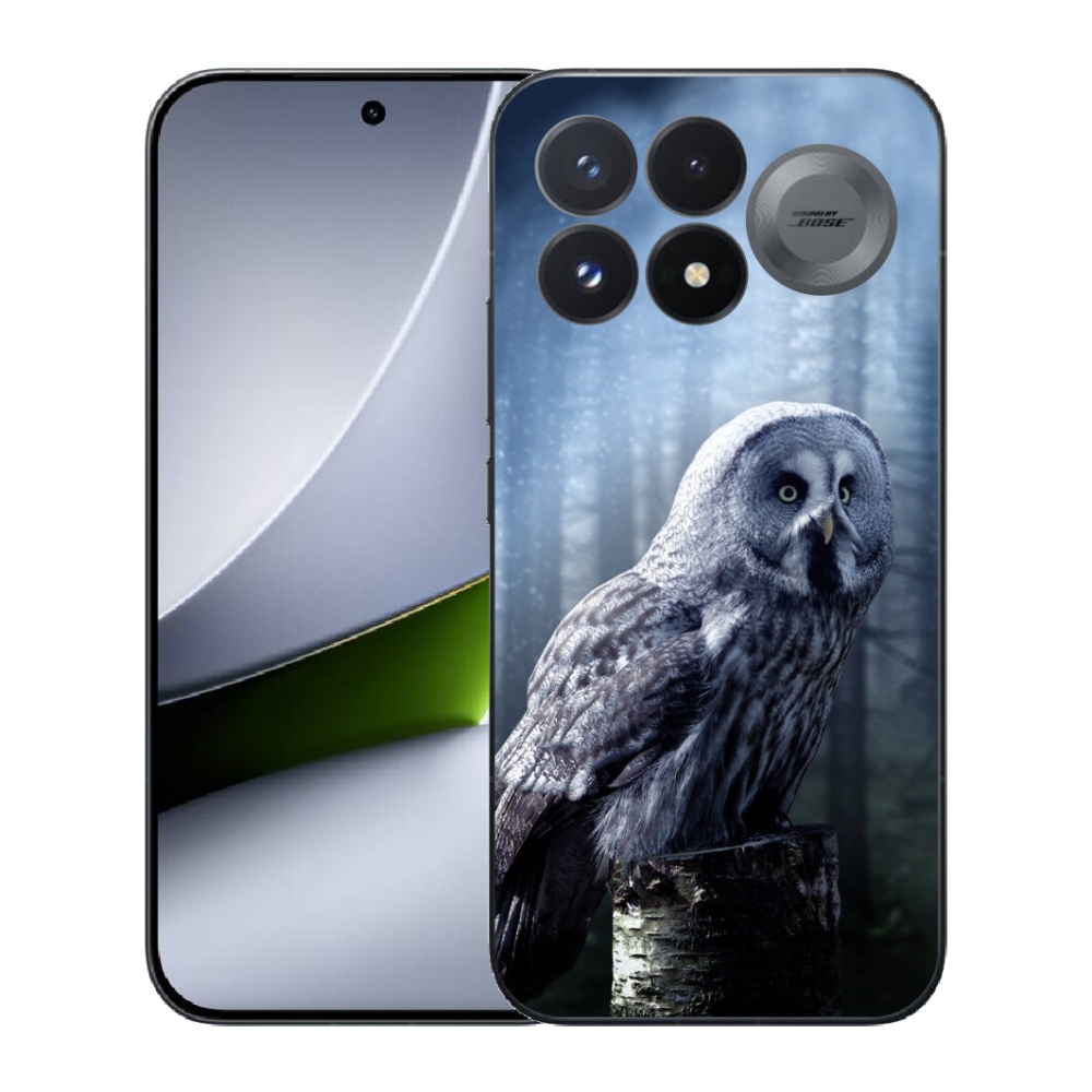 Gélový kryt mmCase na Xiaomi Poco F9 Pro 5G - sova