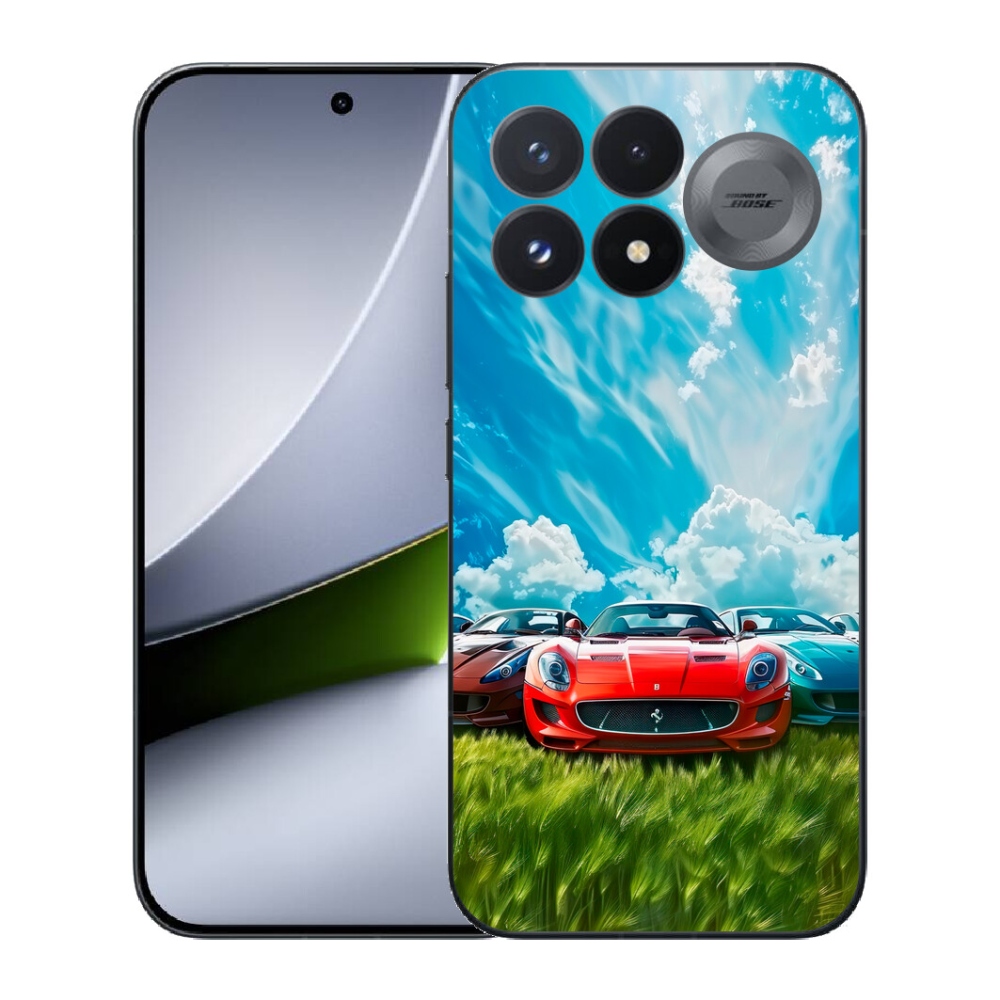 Gélový kryt mmCase na Xiaomi Poco F9 Pro 5G - športové vozidlá