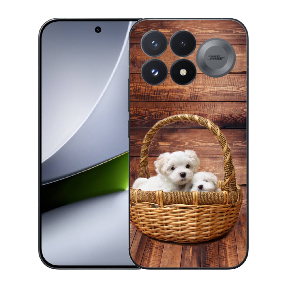 Gélový kryt mmCase na Xiaomi Poco F9 Pro 5G - šteniatka
