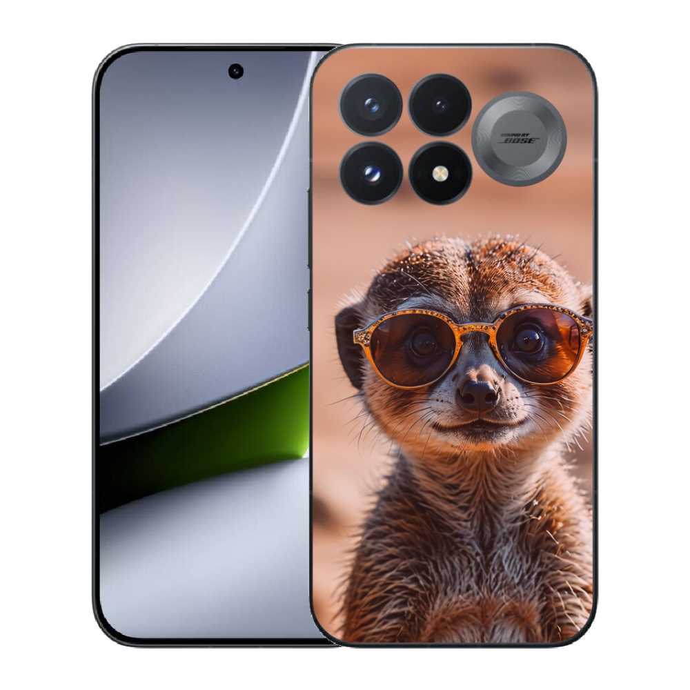 Gélový kryt mmCase na Xiaomi Poco F9 Pro 5G - štýlová surikata