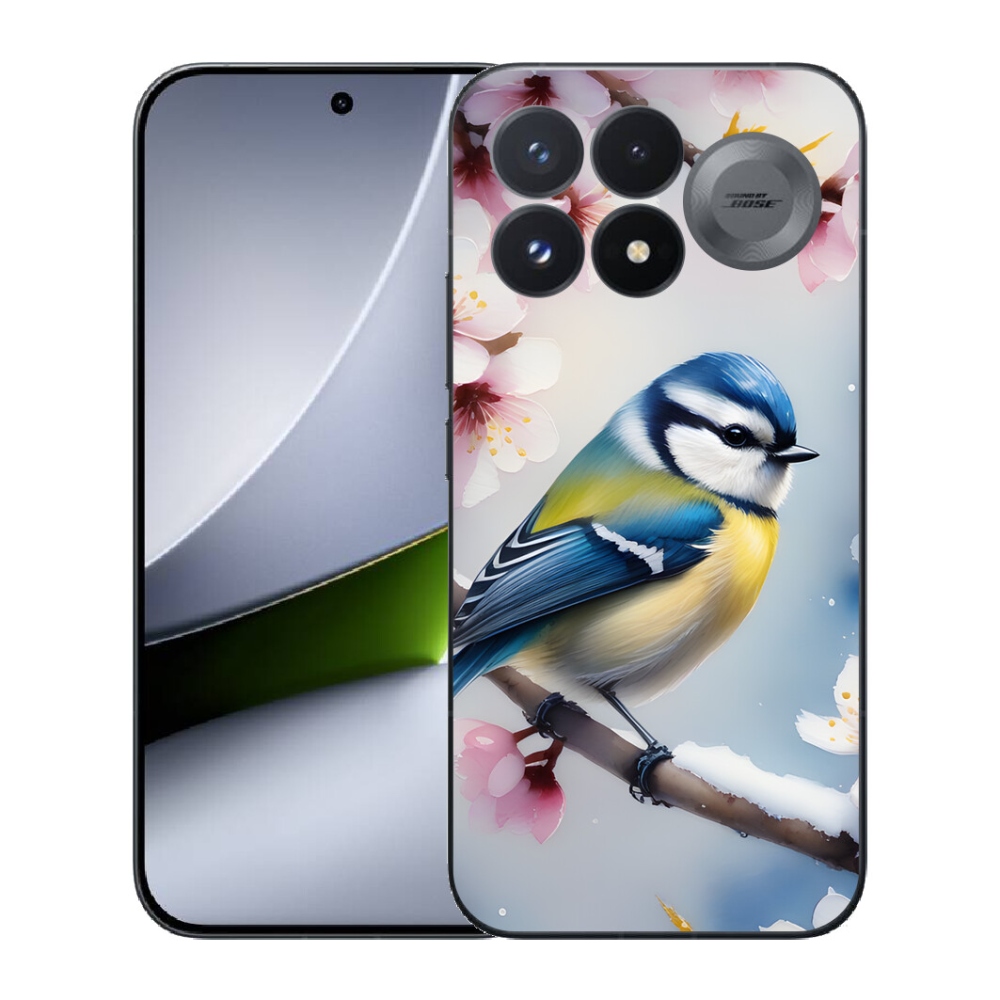 Gélový kryt mmCase na Xiaomi Poco F9 Pro 5G - sýkorka