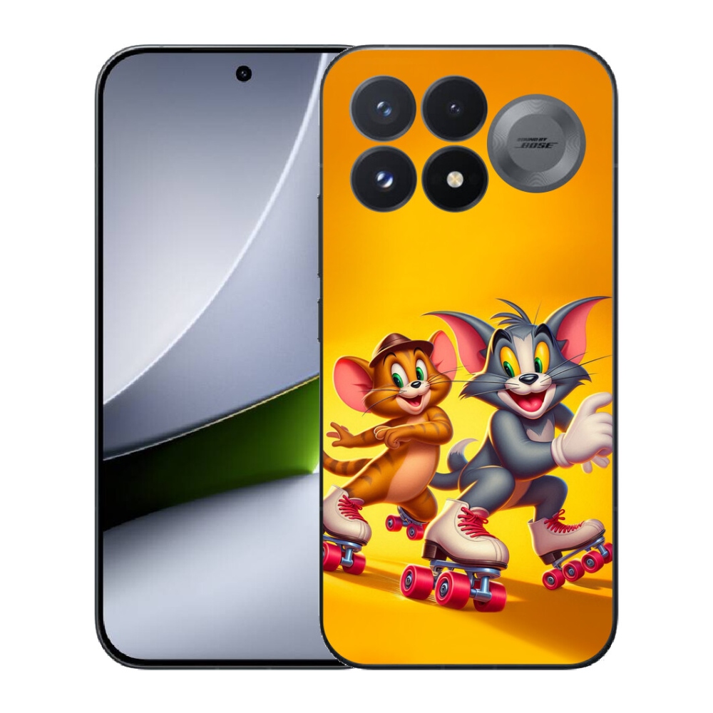 Gélový kryt mmCase na Xiaomi Poco F9 Pro 5G - tom a jerry