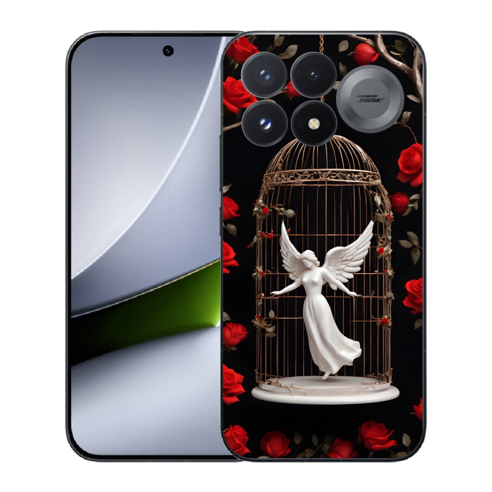 Gélový kryt mmCase na Xiaomi Poco F9 Pro 5G - uväznený anjel