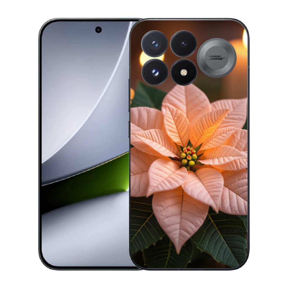 Gélový kryt mmCase na Xiaomi Poco F9 Pro 5G - vianočná hviezda