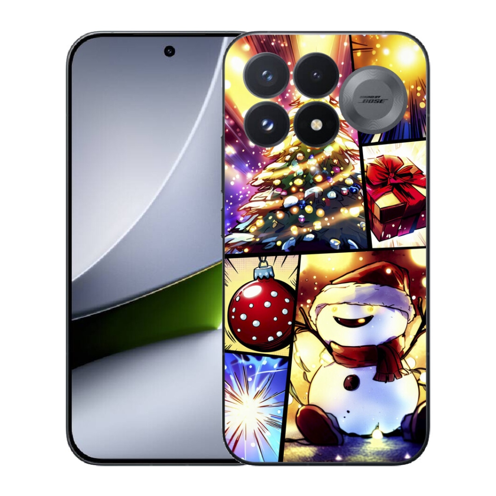 Gélový kryt mmCase na Xiaomi Poco F9 Pro 5G - vianočné motívy 1