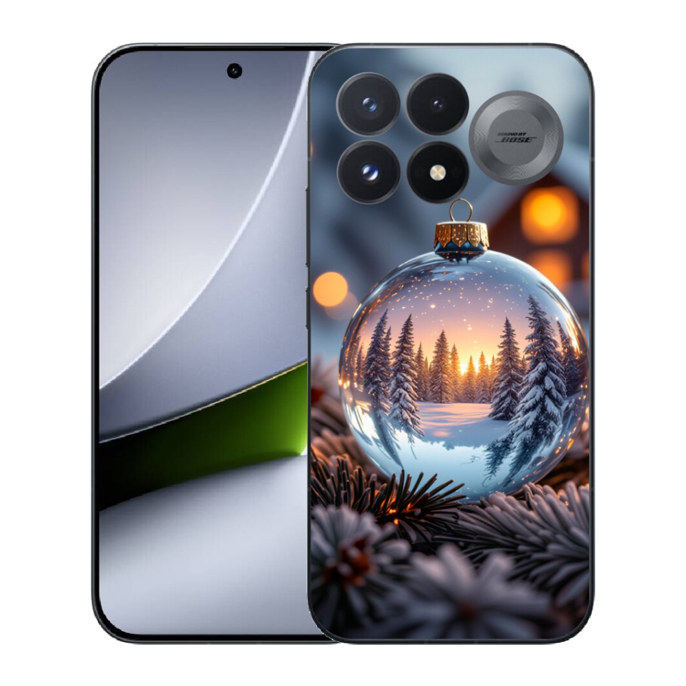 Gélový kryt mmCase na Xiaomi Poco F9 Pro 5G - vianočná ozdoba
