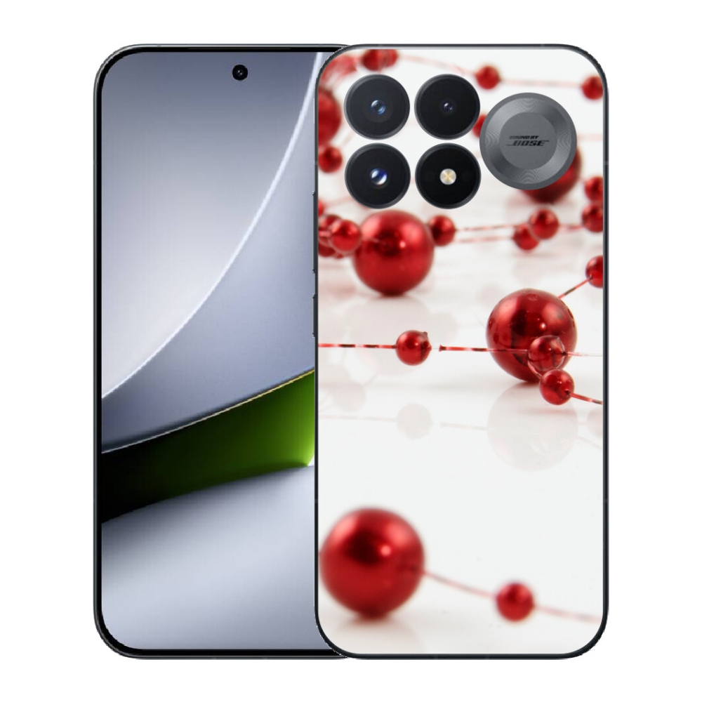 Gélový kryt mmCase na Xiaomi Poco F9 Pro 5G - vianočná reťaz