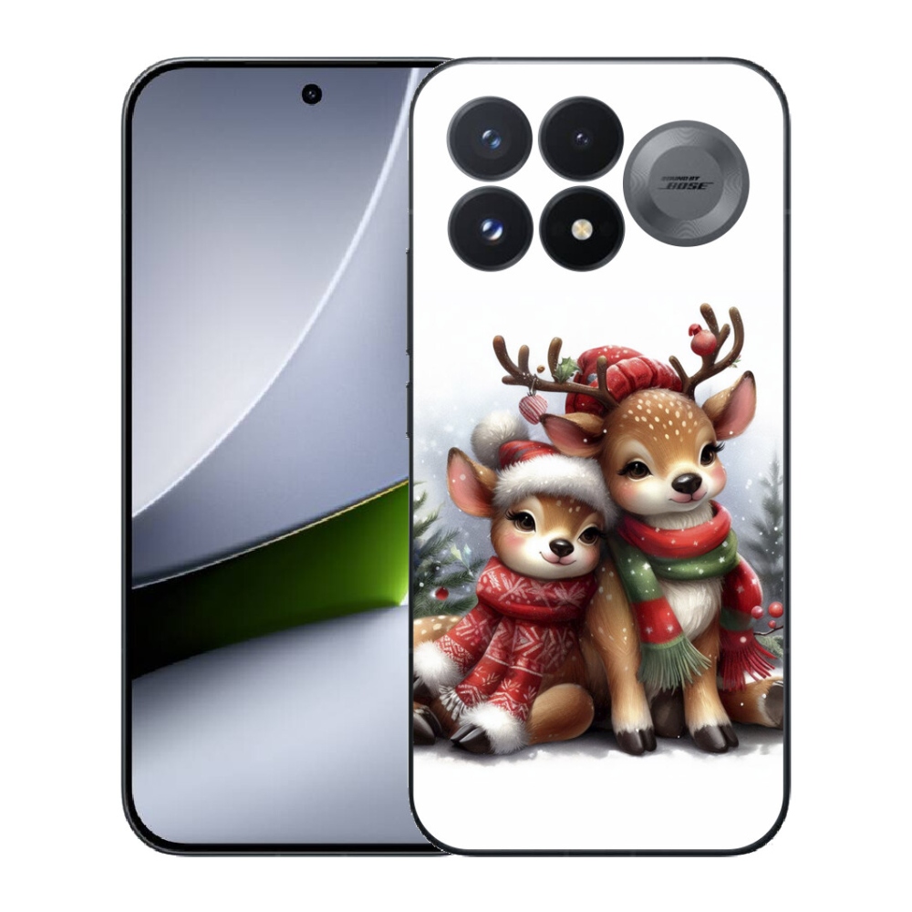 Gélový kryt mmCase na Xiaomi Poco F9 Pro 5G - vianočné soby