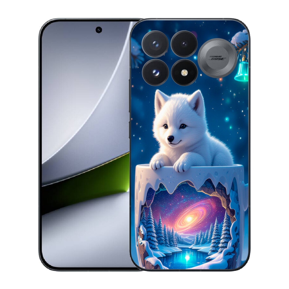Gélový kryt mmCase na Xiaomi Poco F9 Pro 5G - vianočné šteňa