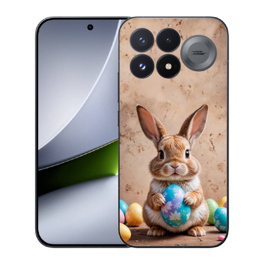 Gélový kryt mmCase na Xiaomi Poco F9 Pro 5G - veľkonočný zajačik